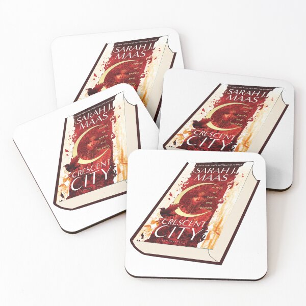 Item preview, Crescent City Sarah J Maas Book Sticker designed and sold by baranskini.