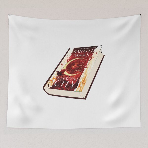 Item preview, Crescent City Sarah J Maas Book Sticker designed and sold by baranskini.
