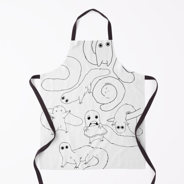 Item preview, Ferret fluffbuddy line work for transparent designs  designed and sold by JoSangya.