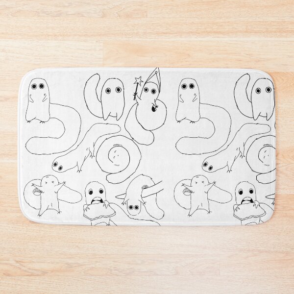 Item preview, Ferret fluffbuddy line work for transparent designs  designed and sold by JoSangya.