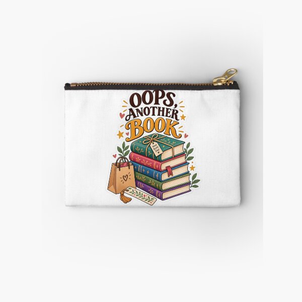 Item preview, Oops Another Book ? Funny Bookworm Sticker | Book Lover Reading Humor designed and sold by JAY187VK.