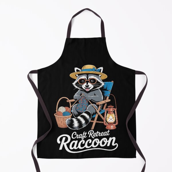 Item preview, Craft Retreat Raccoon   designed and sold by jkrphoto.