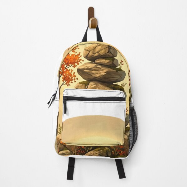 Item preview, Autumn Cairns Nature Illustration designed and sold by GabeMountainArt.