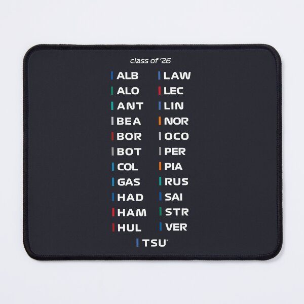 Item preview, f1 Drivers class of '26 designed and sold by ilustralima.
