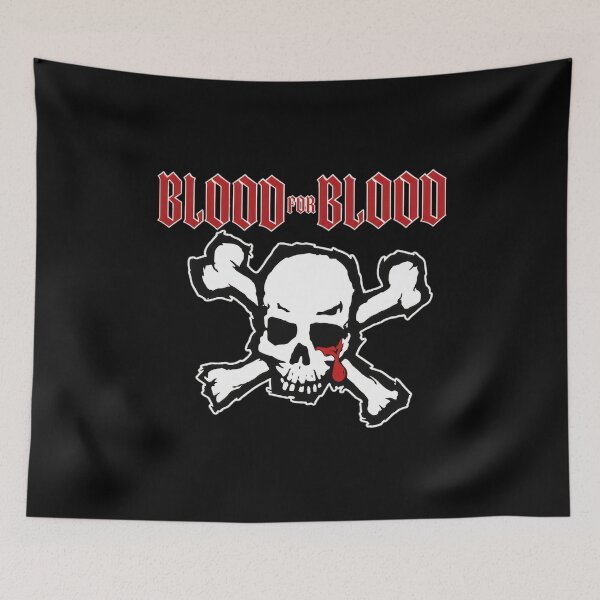 Item preview, Bloods For Bloods Skull Bones Red Blood Tear-51 designed and sold by diaricesaltArt.