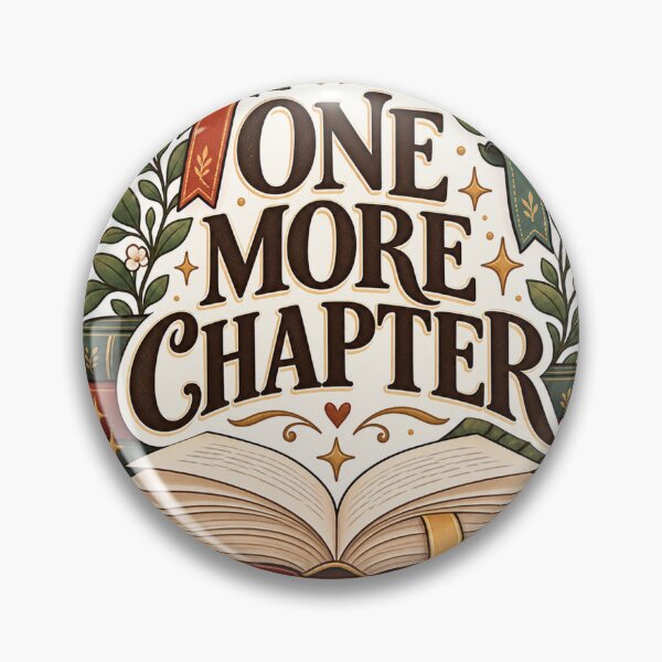 Item preview, One More Chapter Book Lover Vintage Literary Sticker designed and sold by JAY187VK.