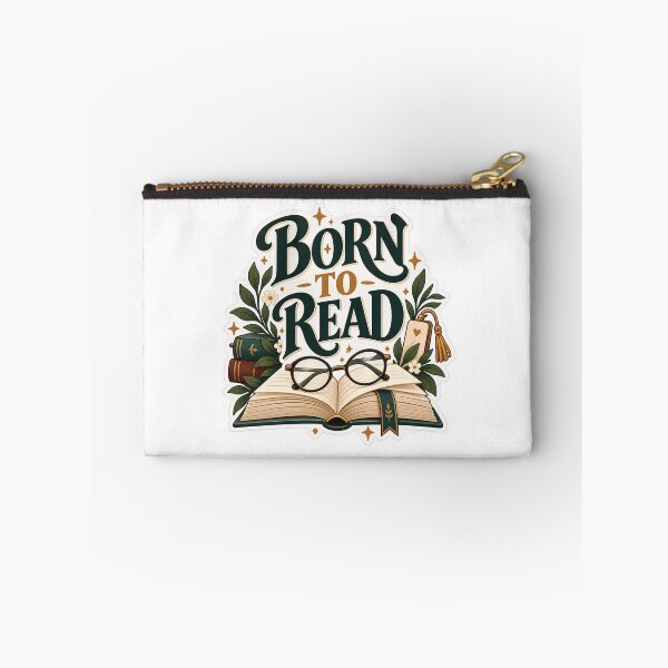 Item preview, Born to Read Bookworm Reading Vintage Literary designed and sold by JAY187VK.