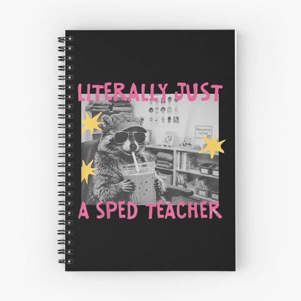 Item preview, Literally Just A Sped Teacher Raccoon designed and sold by Nannythenimfa.