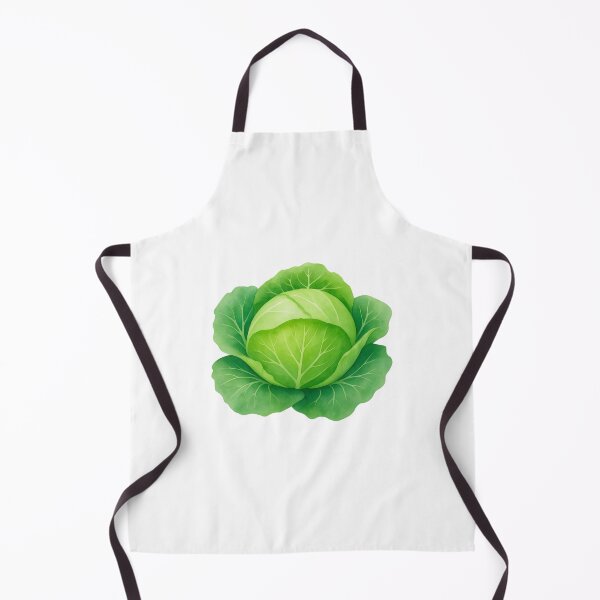 Item preview, Watercolor Green Cabbage Fresh Veggie Garden Illustration designed and sold by SmallDart Creations.