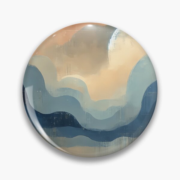 Item preview, Serene Color Field Painting designed and sold by ArtisticWild.