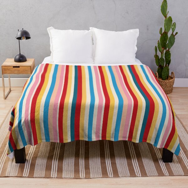 Item preview, Vintage Rainbow Carnival Stripes designed and sold by Love Pantone .