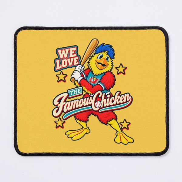 Item preview, We Love The Famous Chicken Baseball designed and sold by GhostDawgs.