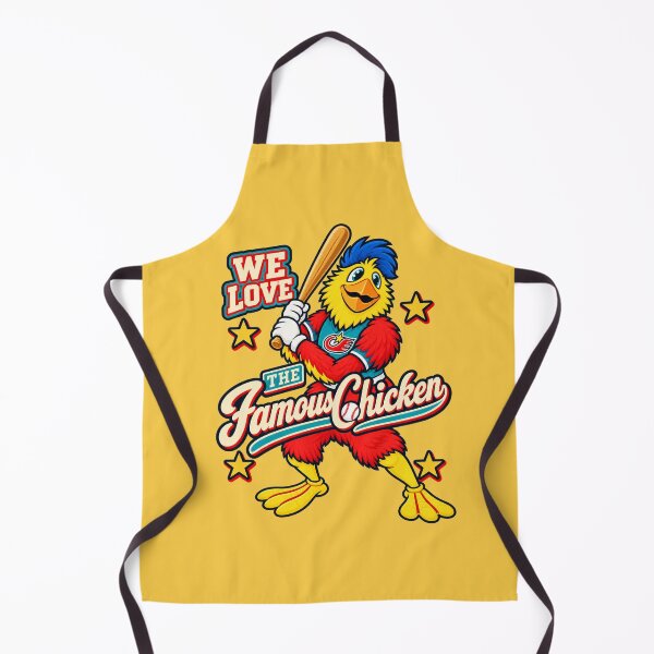 Item preview, We Love The Famous Chicken Baseball designed and sold by GhostDawgs.