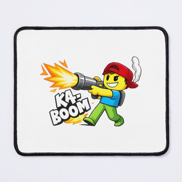 Item preview, Roblox Inspired Ka Boom Gamer Cartoon Style Illustration designed and sold by Kader2003.