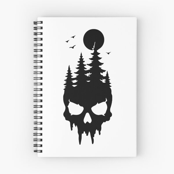 Item preview, Dark Silhouette Skulls 045_1 designed and sold by AhmedHelal24795.