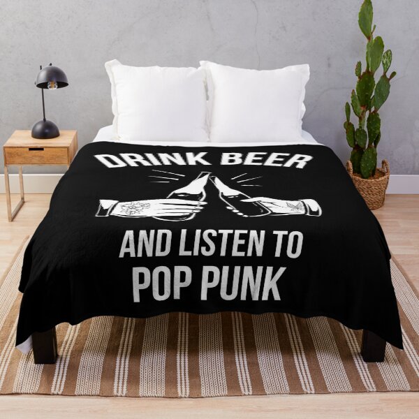 Item preview, Drink Beer and Listen To POPPUNK designed and sold by sanwr.