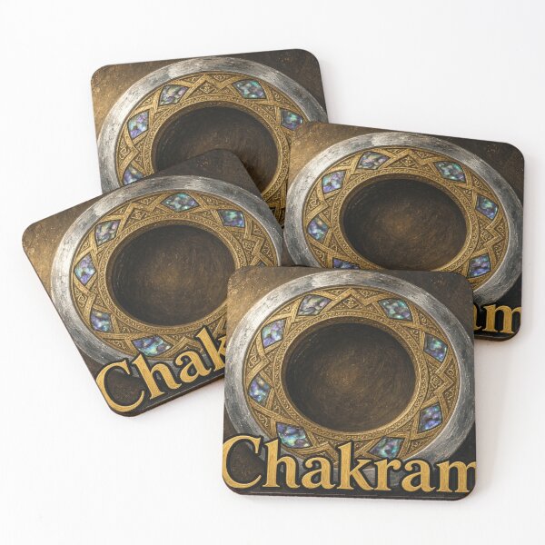 Item preview, Xena Chakram Weapon Vintage Oil Painting Art designed and sold by ElvisVintagePosters.