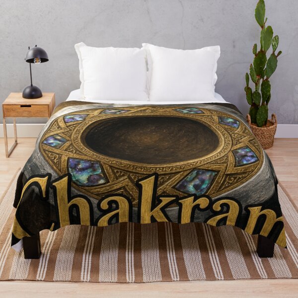 Item preview, Xena Chakram Weapon Vintage Oil Painting Art designed and sold by ElvisVintagePosters.