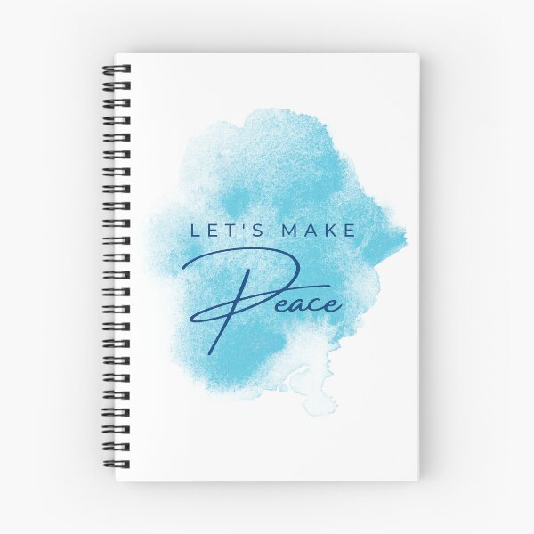 Item preview, Let's Make Peace Watercolor Typography Art designed and sold by serotonin75114.