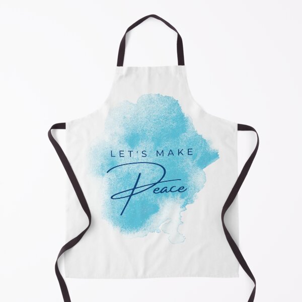 Item preview, Let's Make Peace Watercolor Typography Art designed and sold by serotonin75114.