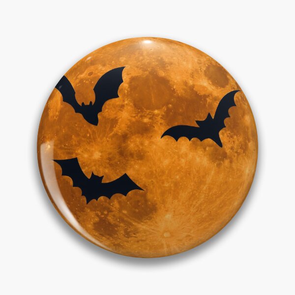 Item preview, Spooky Full Moon with Flying Bats Silhouette designed and sold by stylishsketcher.