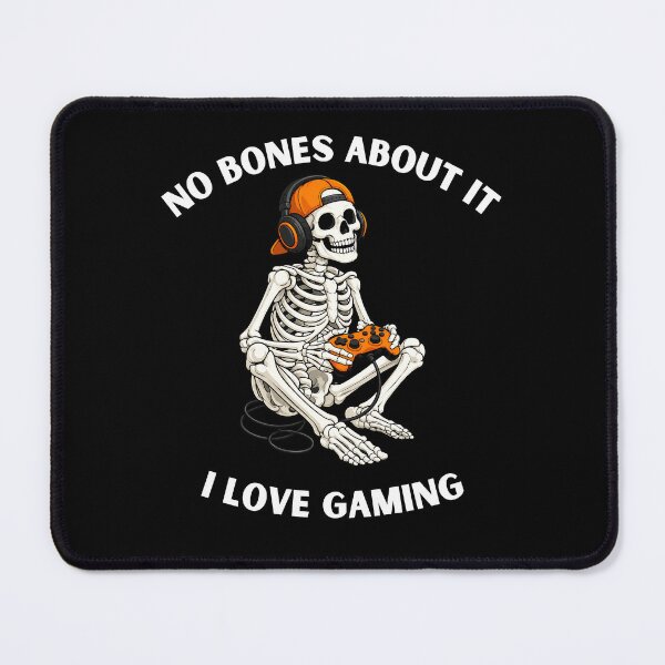 Item preview, Skeleton Playing Games, Funny Halloween Skeleton Shirt designed and sold by MalwasBasket.