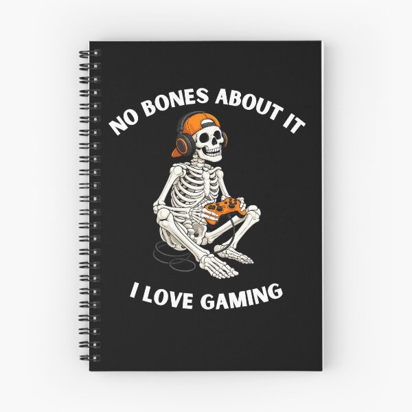 Item preview, Skeleton Playing Games, Funny Halloween Skeleton Shirt  designed and sold by MalwasBasket.