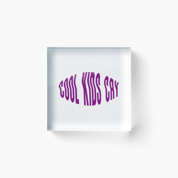 Item preview, Cool Kids Cry – Mental Health & Emotional Expression Quote designed and sold by ItGirlTheraphy.