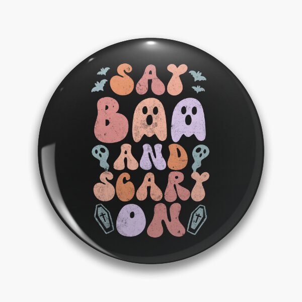 Item preview, Say Boo and Scary On designed and sold by Artful Paws.