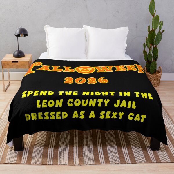 Item preview, Talloween 2026: Spend the Night in the Leon County Jail Dressed As a Sexy Cat designed and sold by Karate Octopus.