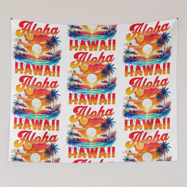 Aperçu de l'œuvre ALOHA HAWAÏ créée et vendue par Pabhas.
