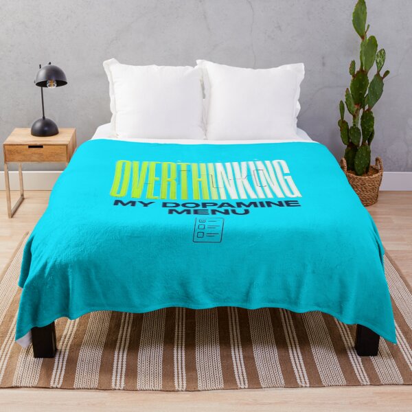 Item preview, Professionally Overthinking My Dopamine Menu Streetwear Typography designed and sold by Fun2Fentastic.