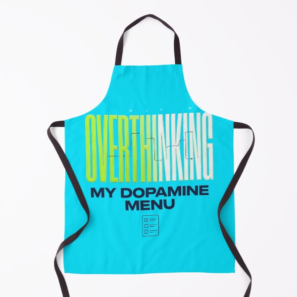 Item preview, Professionally Overthinking My Dopamine Menu Streetwear Typography designed and sold by Fun2Fentastic.