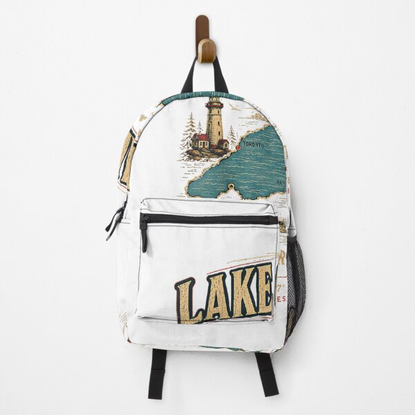 Item preview, Retro Style Vintage Lake Ontario designed and sold by Gargamal.