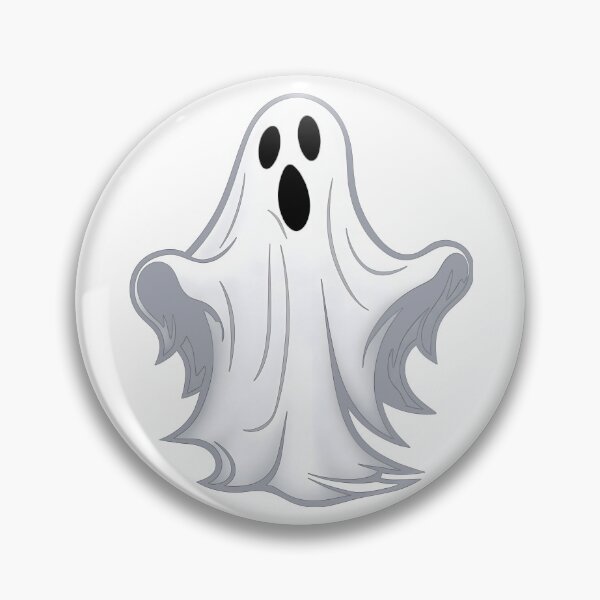 Item preview, Spooky Screaming Ghost Halloween Sticker designed and sold by stylishsketcher.
