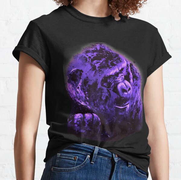 Gorille "Sagesse primitive" T-shirt classique
