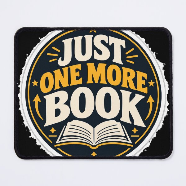 Item preview, Just One More Book Bookworm Reading Lover Literary Sticker designed and sold by JAY187VK.