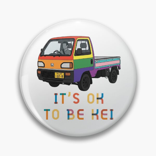 Item preview, Honda Acty JDM Kei Truck Art - It's OK to Be Kei designed and sold by Piffys.