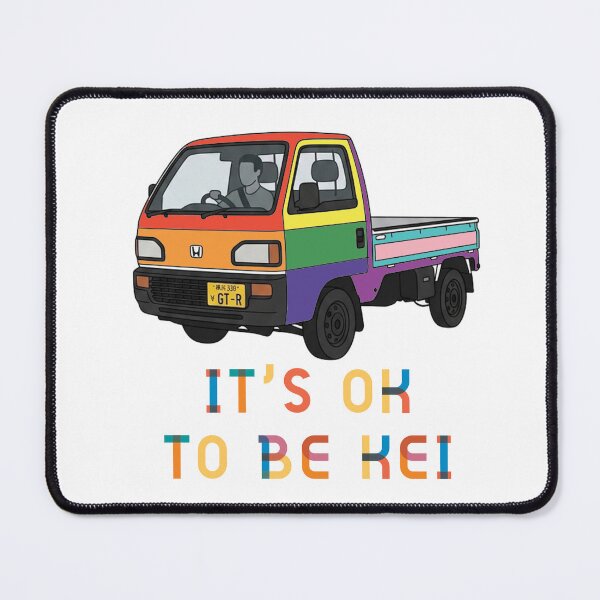 Item preview, Honda Acty JDM Kei Truck Art - It's OK to Be Kei designed and sold by Piffys.