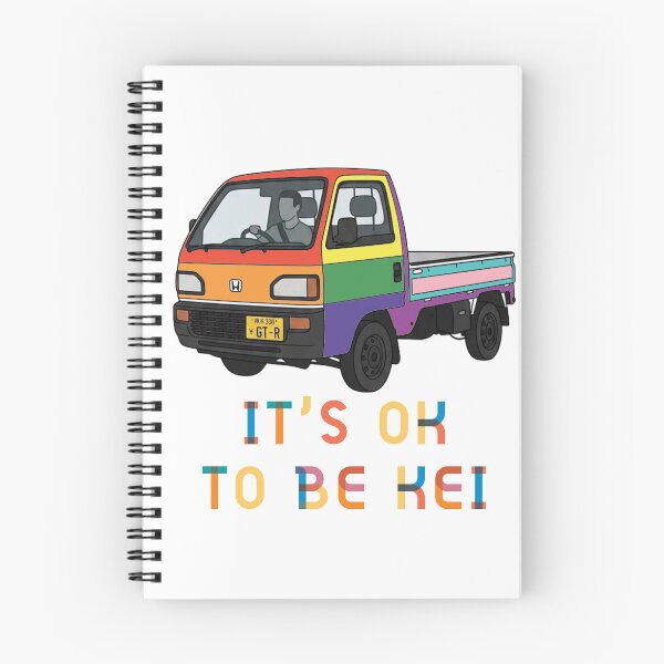 Item preview, Honda Acty JDM Kei Truck Art - It's OK to Be Kei designed and sold by Piffys.