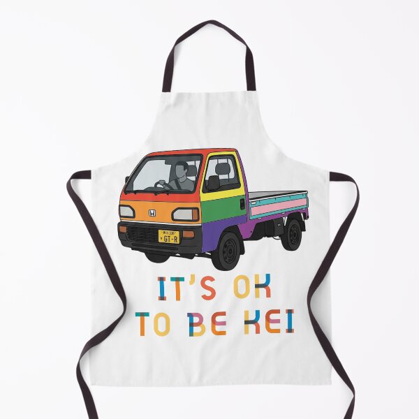 Item preview, Honda Acty JDM Kei Truck Art - It's OK to Be Kei designed and sold by Piffys.