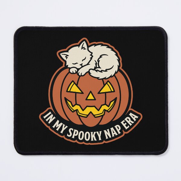 Item preview, Sleeping Kitten On Jack O Lantern Vector Art designed and sold by ZUMERI.