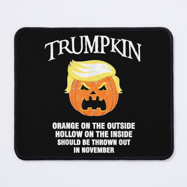 Item preview, Halloween Anti Trumpkin Orange On The Outside Hollow Inside designed and sold by Gargamal.