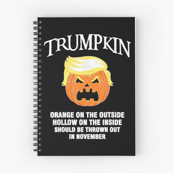 Item preview, Halloween Anti Trumpkin Orange On The Outside Hollow Inside designed and sold by Gargamal.