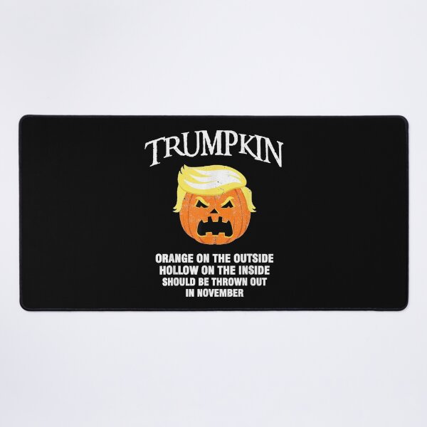 Item preview, Halloween Anti Trumpkin Orange On The Outside Hollow Inside designed and sold by Gargamal.