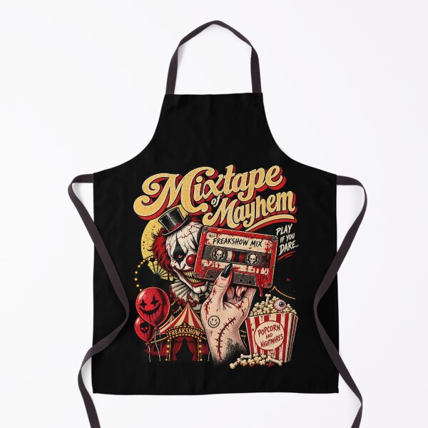 Aperçu de l'œuvre Compilation de cauchemars de Freakshow – Carnaval d'horreur vintage créée et vendue par SidTastic .