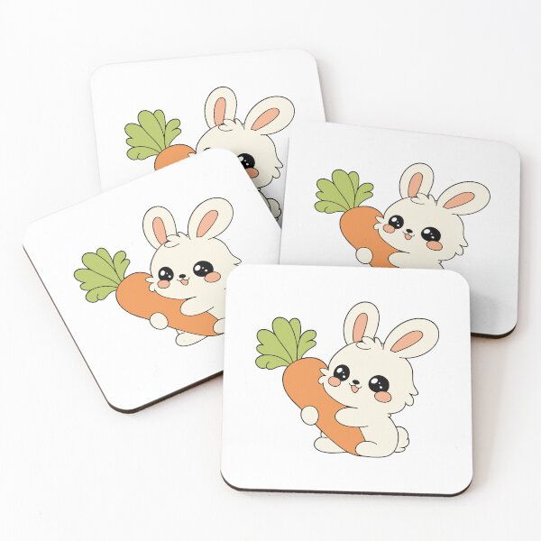 Item preview, Simple Funny Rabbit & Carrot Design designed and sold by UnrealShopKelko.