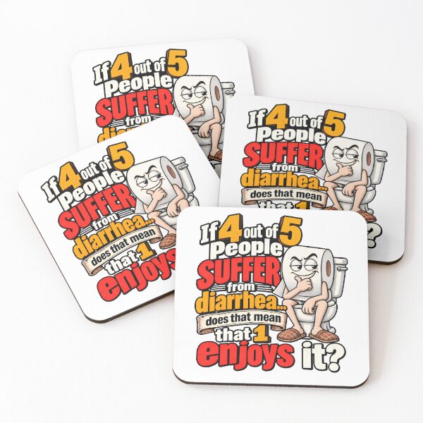 Item preview, If 4 Out Of 5 People Suffer From Diarrhea Funny Toilet Paper Shirt designed and sold by InkStinct-Store.