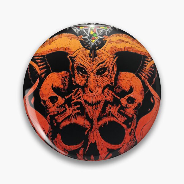 Item preview, Bolts Throwers Skull Metal Band  designed and sold by KittySCuteArt.