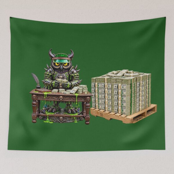 Item preview, Owl counts money designed and sold by Vasator1585.